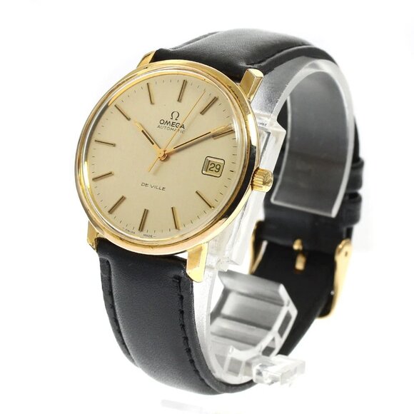 OMEGA De Ville gold Dial Automatic Men's Watch_871900